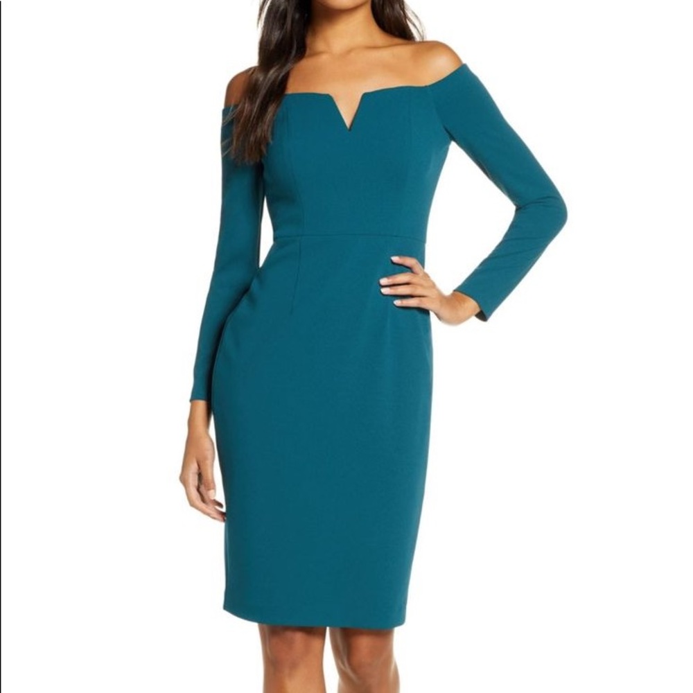 Vince Camuto NWT Teal Dress